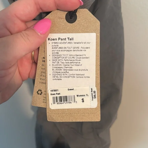 NWT Prana Koen Pant *Tall - Picture 9 of 12
